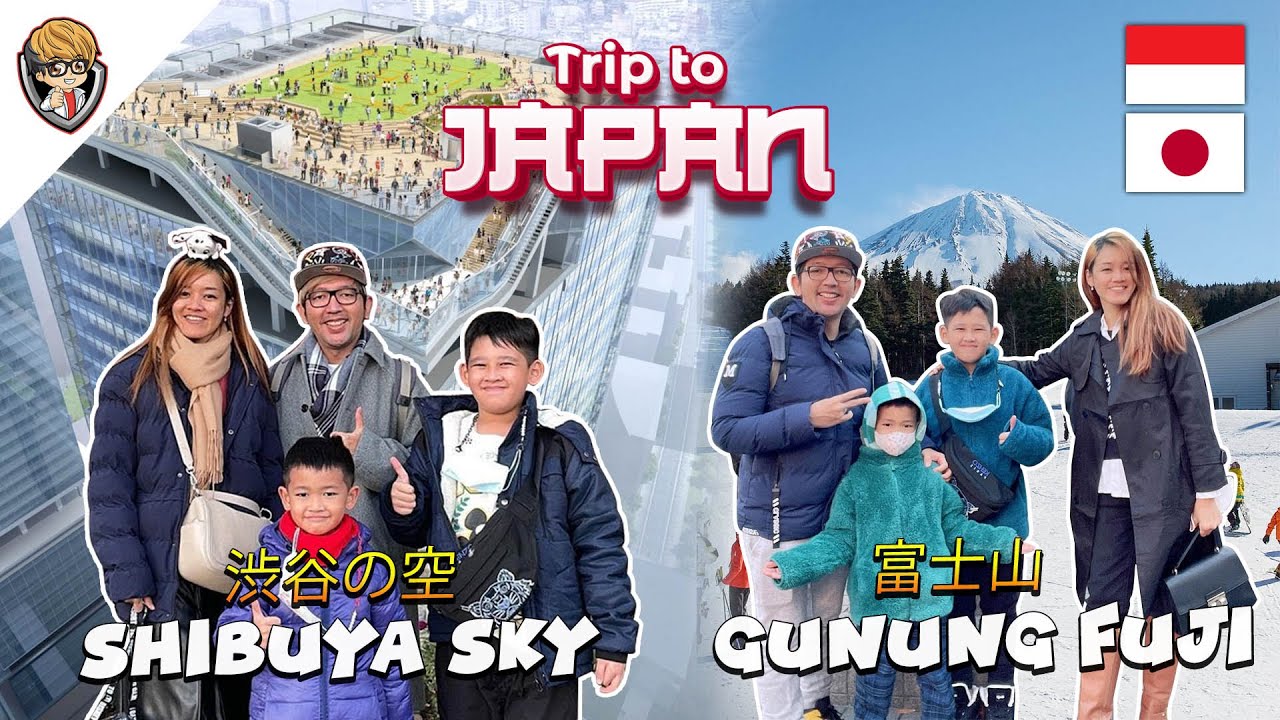 BANG CUPU SEKELUARGA LIBURAN KE JEPANG 🇮🇩✈️🇯🇵 AKHIRNYA PEROSOTAN SALJU ASLI!!