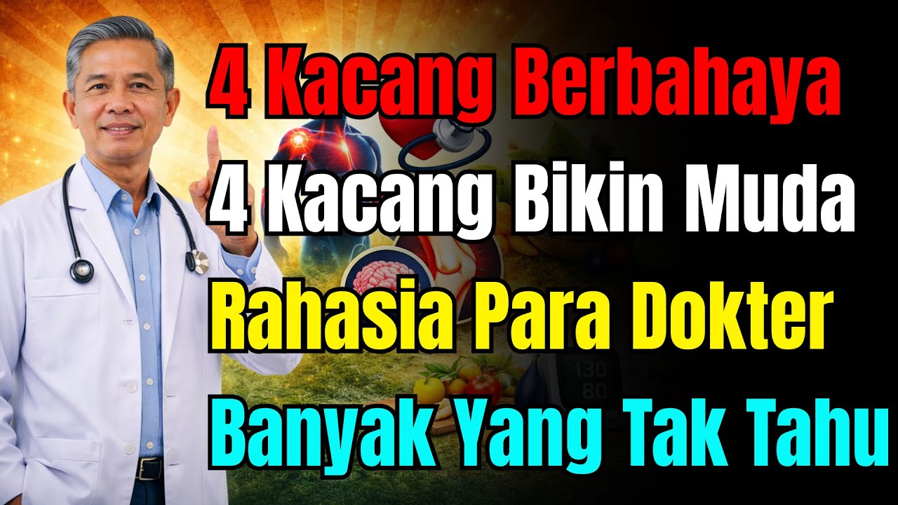 JANGAN SALAH MAKAN! 4 Kacang Ini Ternyata Racun, 4 Lainnya Emas! Sayang Banyak Orang Belum Tahu.