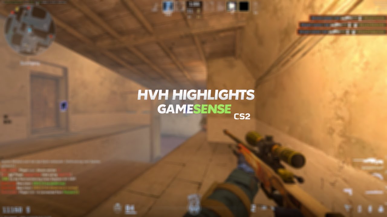 #cs2 hvh highlights ft. gamesense.pub/skeet.cc (FREE CFG IN DESC)