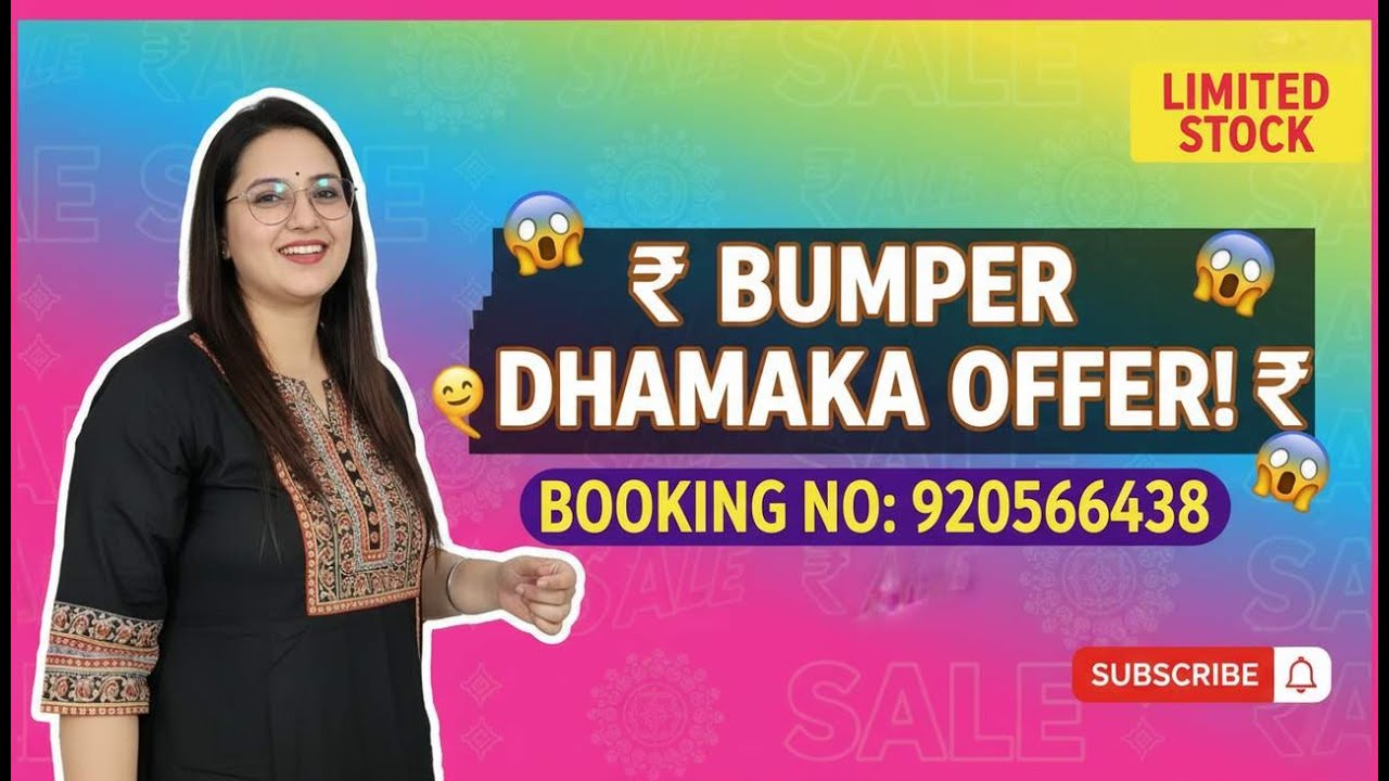 Sale! Booking no -9205968438