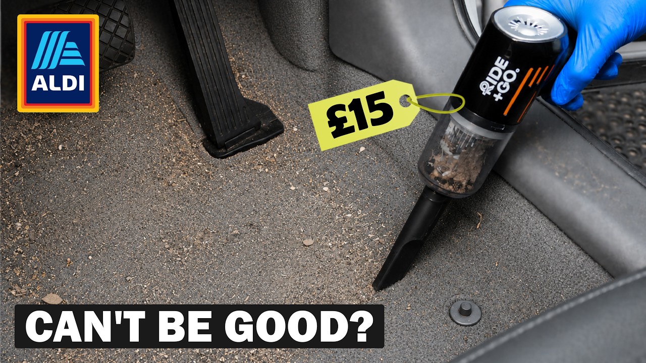 I Tested Aldi's NEW £15 Cordless Vacuum Cleaner - One Big Problem!?