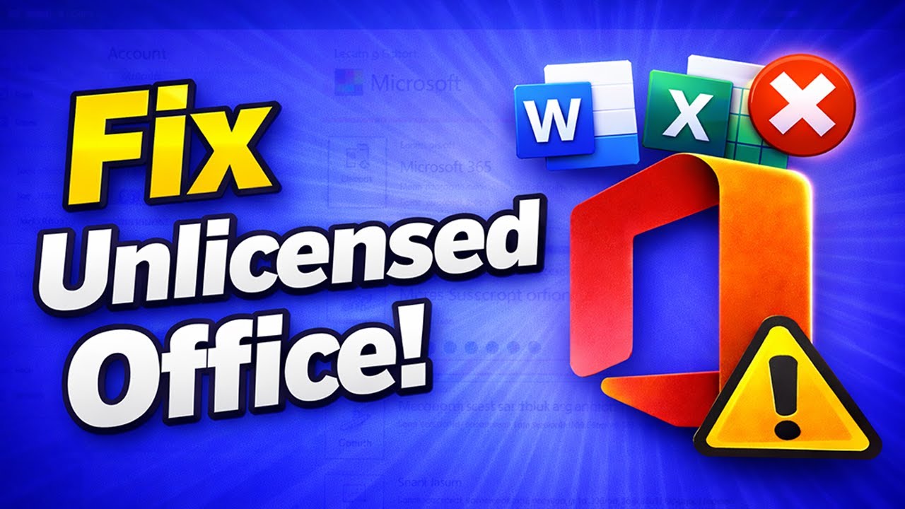 Fix Unlicensed Product and Activation Error in Microsoft Office | 2026