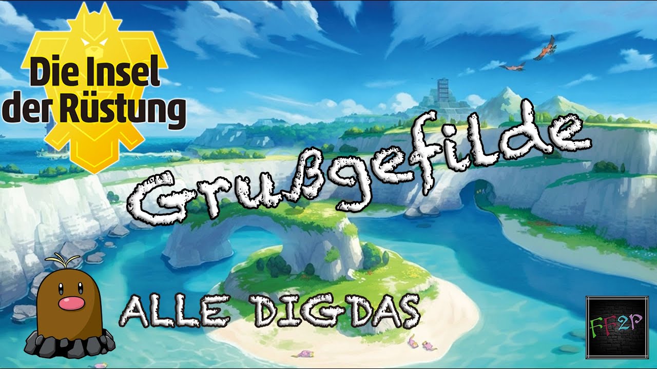 Pokémon Schwert/Schild | DLC Insel der Rüstung | alle Digdas | Grußgefilde