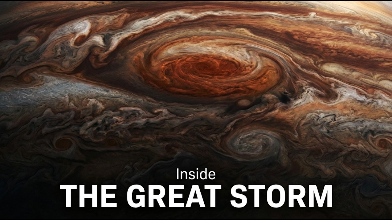 Drifting Above the Great Red Spot: An Hour Journey into Jupiter’s Storm | Science Before Dreams