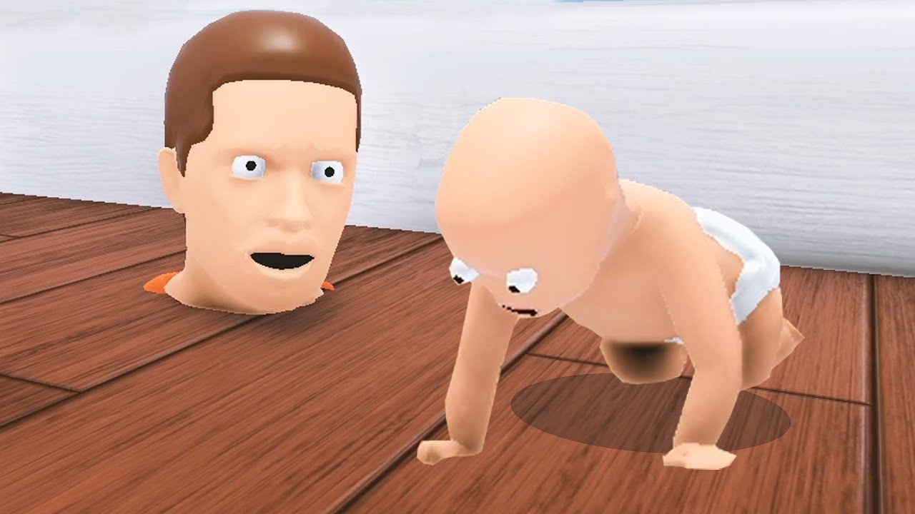 お父さんが床から襲ってきた！？急いで逃げろ！！！