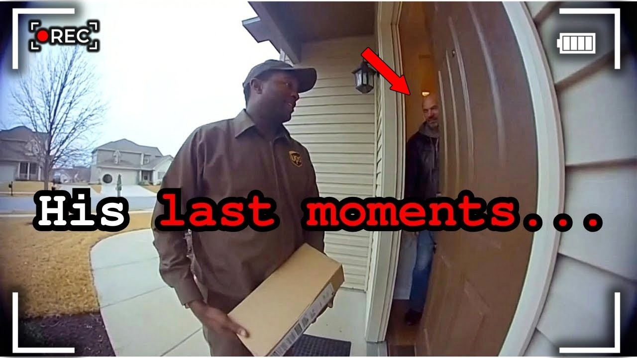 His Final Delivery Led Him Inside a House No One Returned From | CCTV Footage