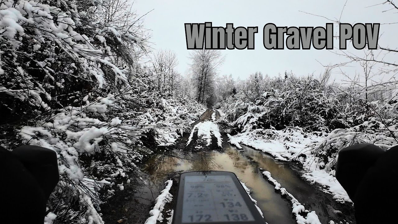 Winter Gravel POV: Durch Matsch und Schnee