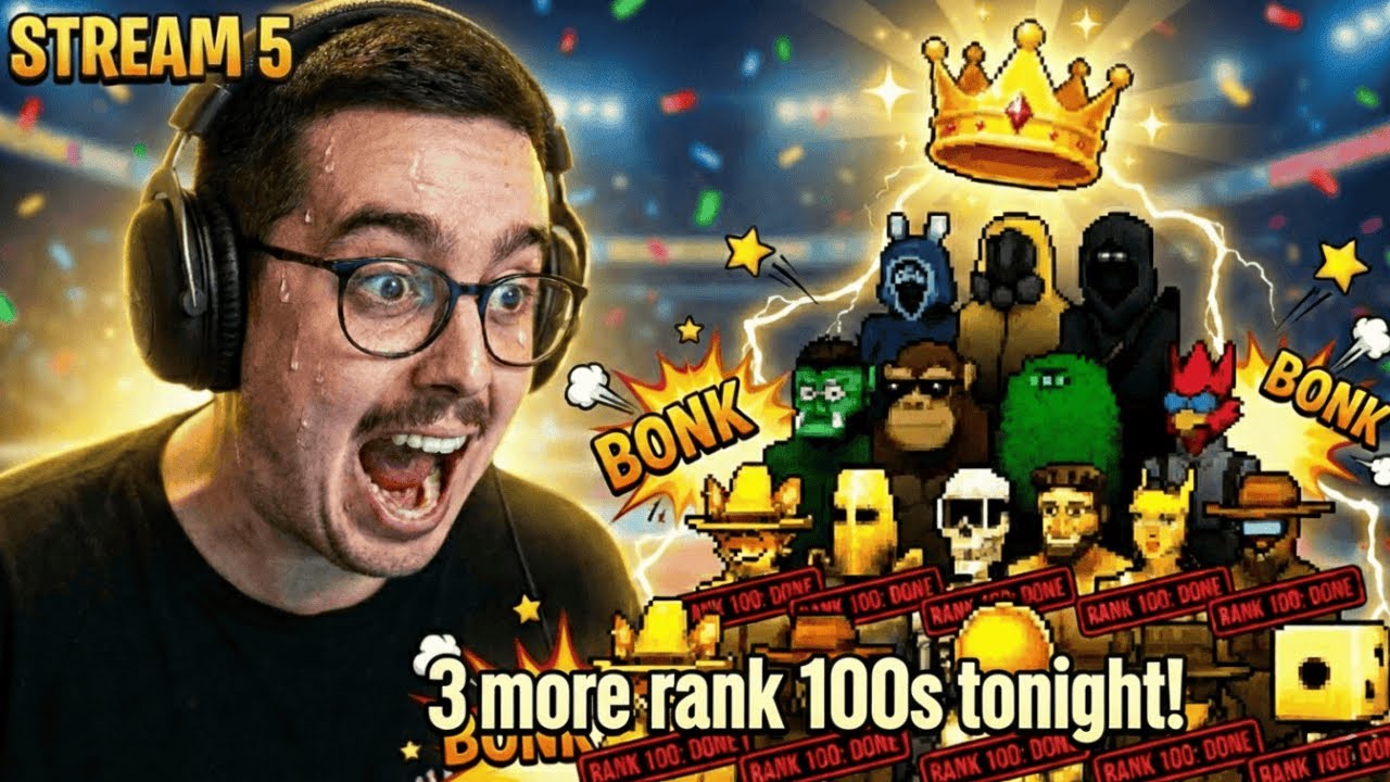 The Megabonk Marathon: 3 Rank 100s or No Sleep 💀