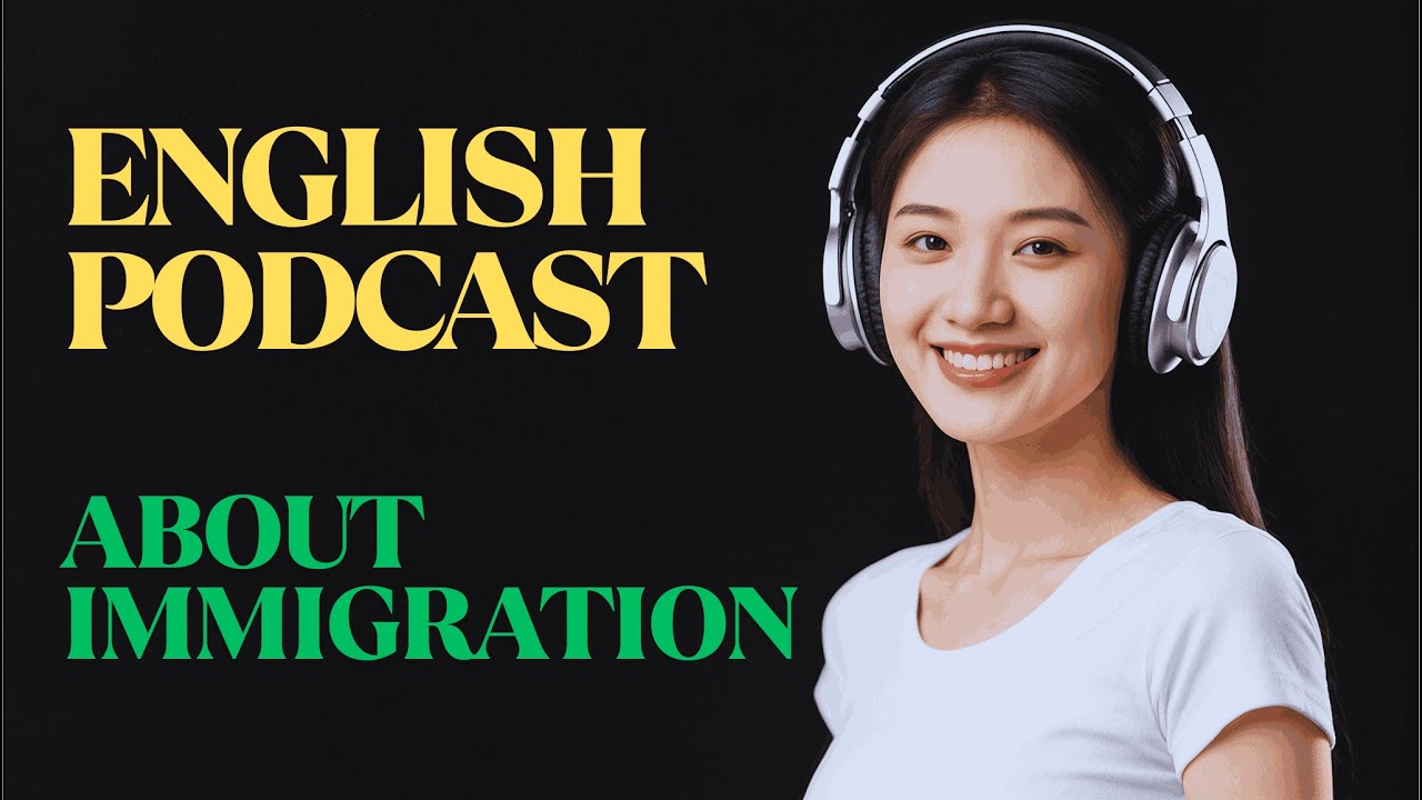 ENGLISH PODCAST. IMMIGRATION || Shadowing