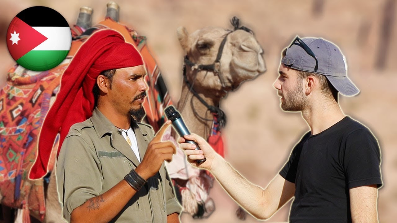 DESERTO: Cosa i BEDUINI pensano degli ITALIANI ? Domande in Giordania - thepillow