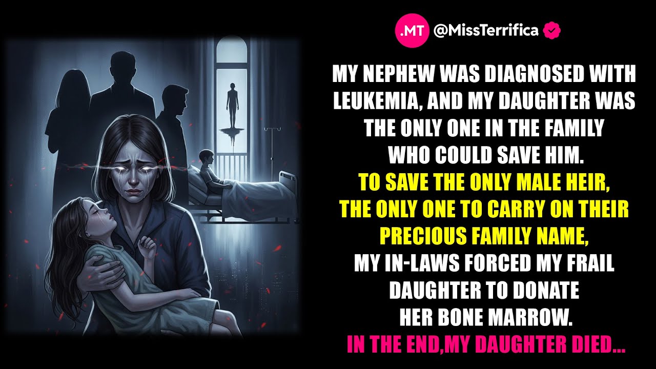 My nephew was diagnosed with leukemia, and my daughter was the only one in the family who could...