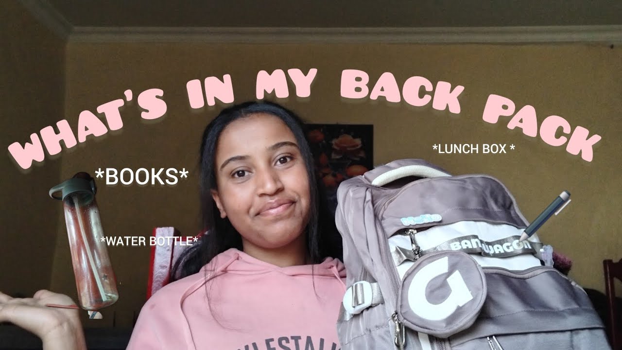 “What’s in My Bag” – High School Edition vlog ✨ ethiopia 🇪🇹 
