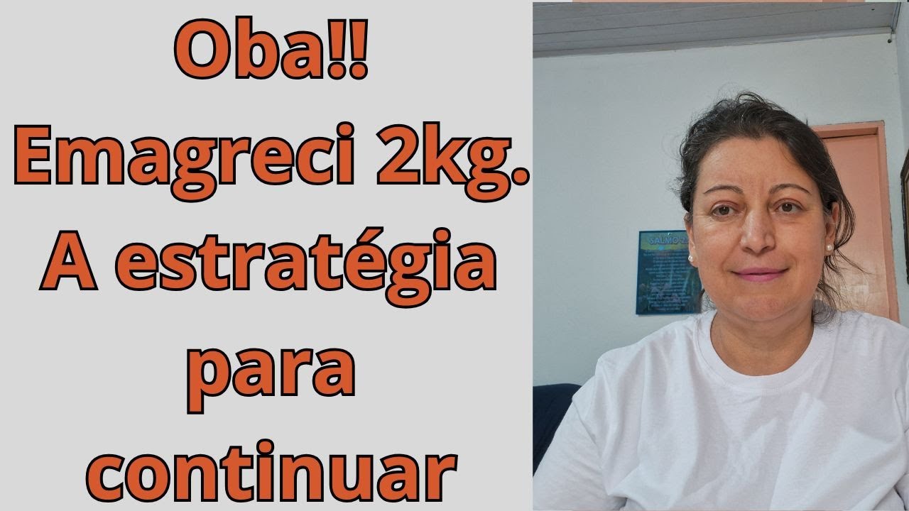 Emagreci dois quilos, e agora? Estratégia para seguir em frente