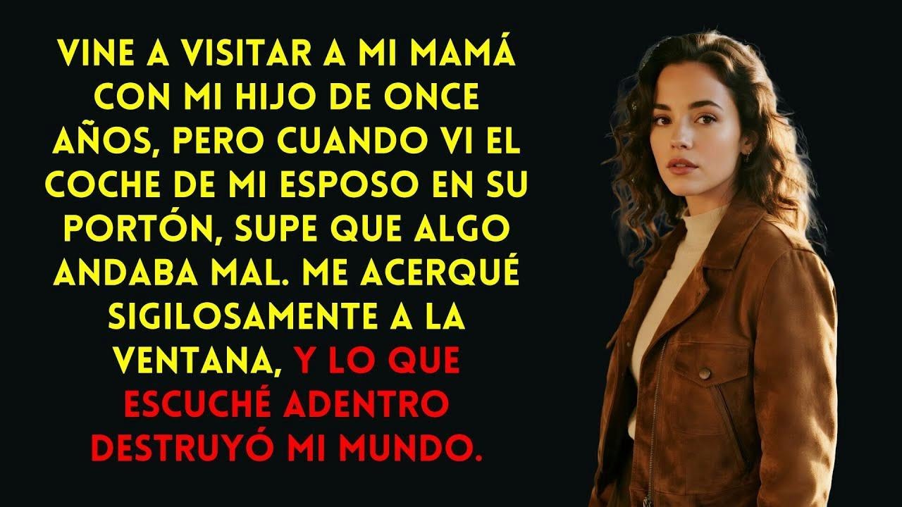 Al visitar a su mamá, vio el coche de su esposo. Lo que escuchó adentro destruyó su mundo.