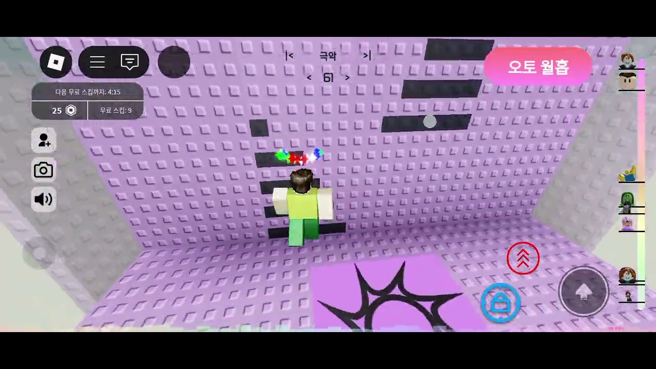Roblox wallhop obby way too hard on phone 😭😭😭