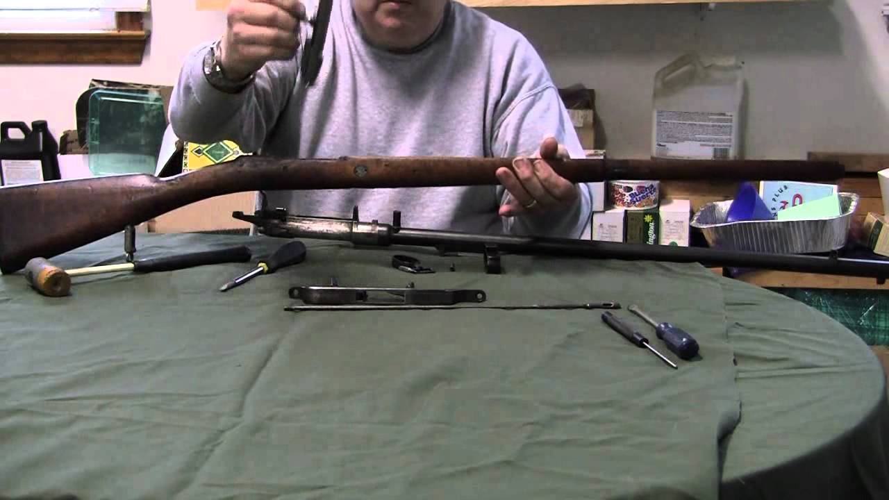 Disassembly German 1888 Commision Rifle Part 1