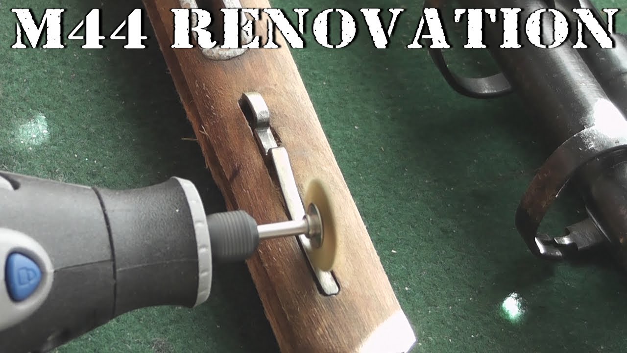 My Mosin Nagant M44 Renovation - Part 2 - Sanding and Finshing the Stock