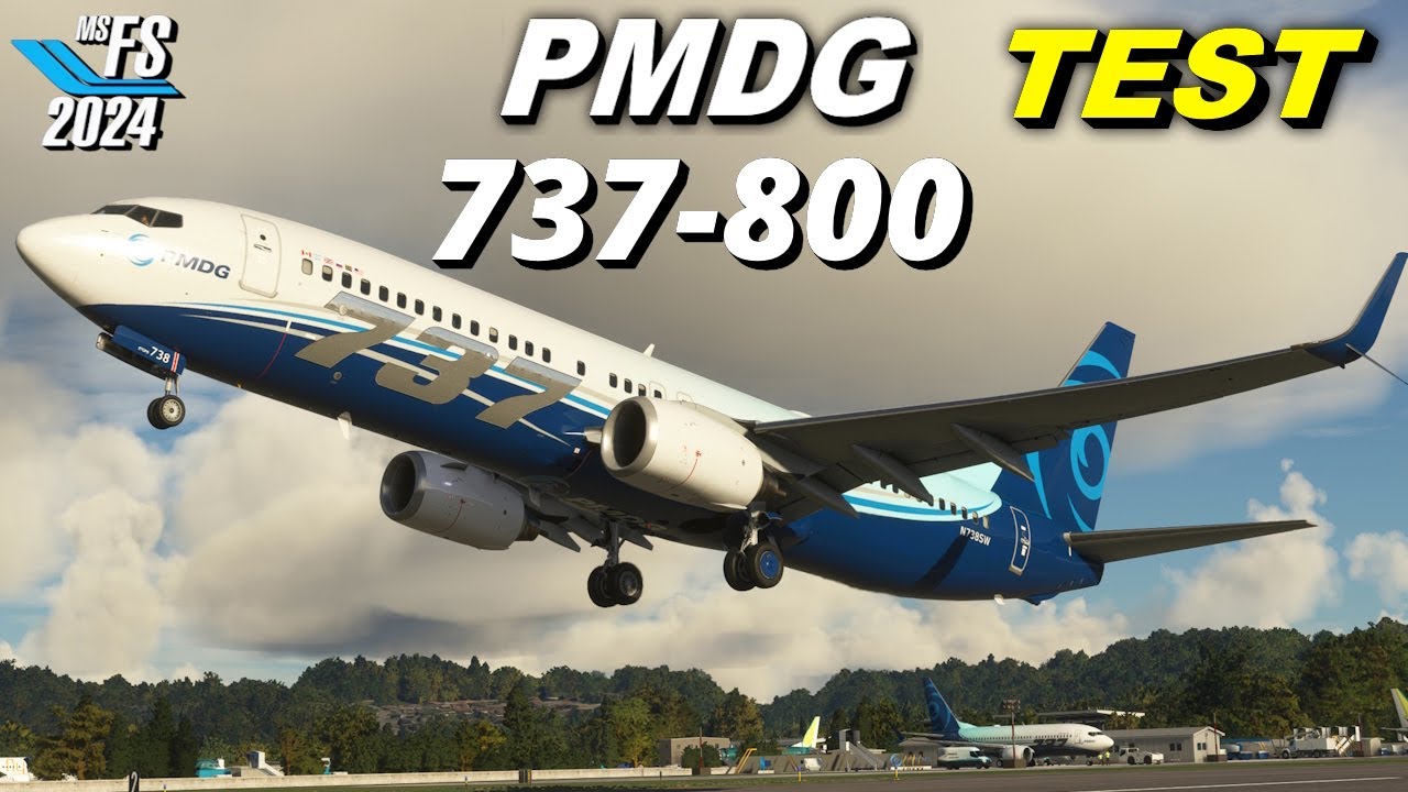 TEST PMDG 737-800 NG w MSFS2024 SU4 w Locie Świątecznym