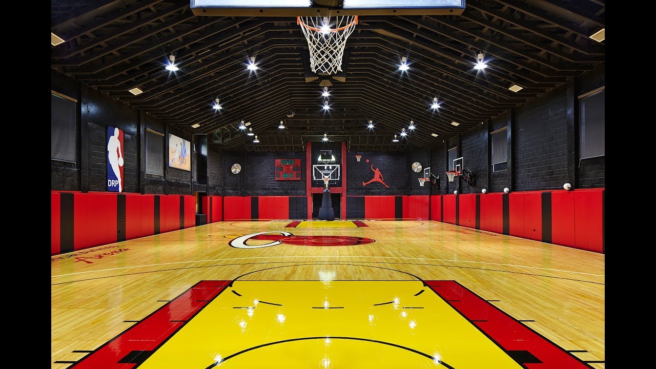 Boca Raton Luxury Estate with Authentic #NBA #Basketball Court | Ben Moss Group