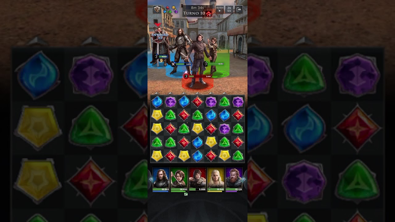 G.O.T LENDAS #xandao007 #gameplay #familiafluxodoHype #mobile 
