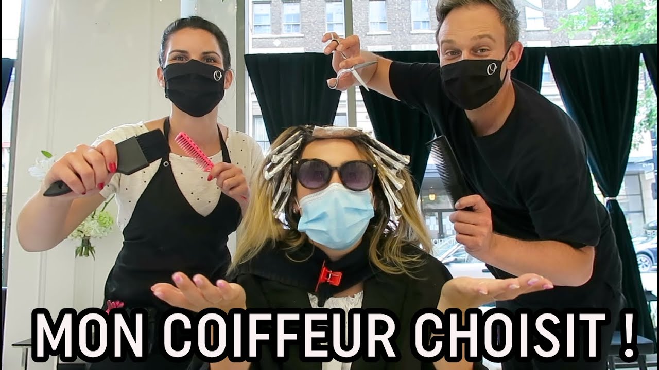 MON COIFFEUR CHOISIT MES NOUVEAUX CHEVEUX !!