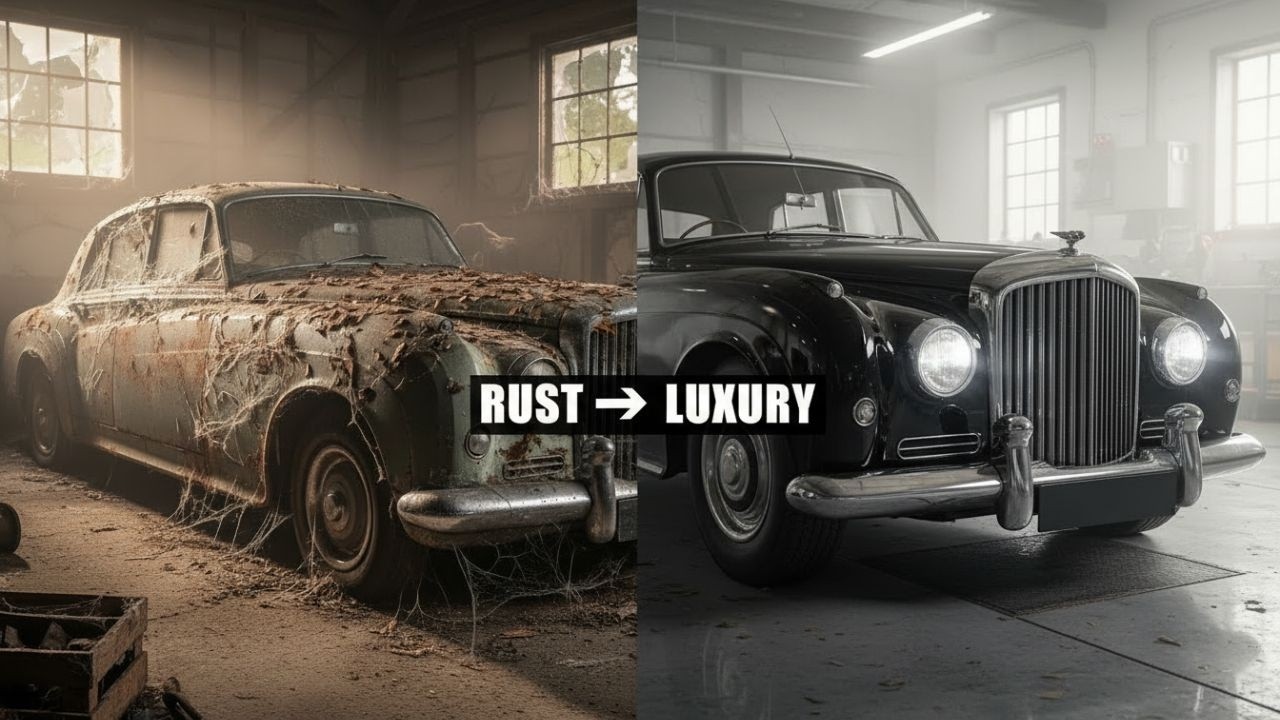 ASMR Car Restoration | 1963 Bentley S3 Continental Full Restoration