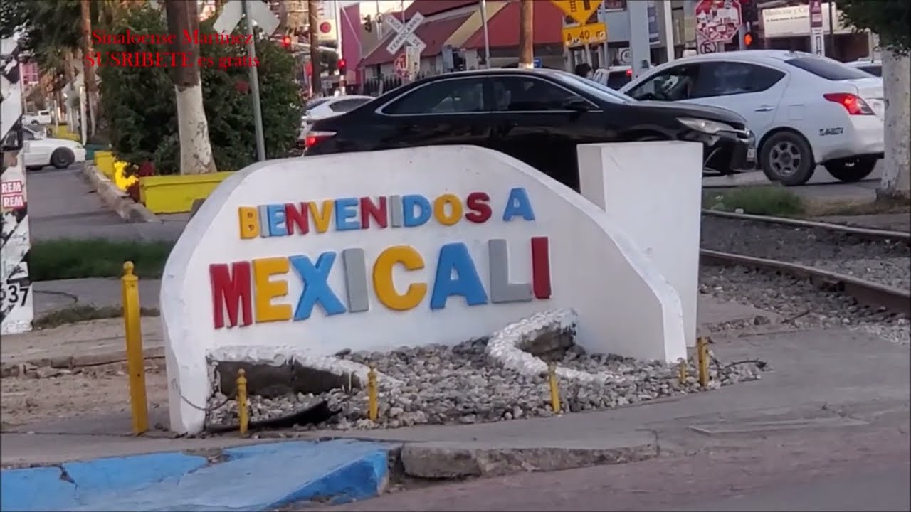 ASI ES CRUZAR A CALEXICO CALIFORNIA DESDE MEXICALI MÉXICO. 