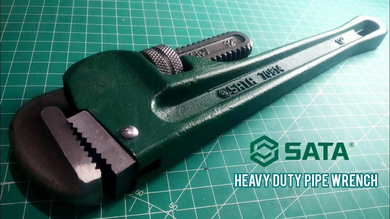 Cara Kerja Kunci Pipa //Kunci Pipa Heavy Duty SATA