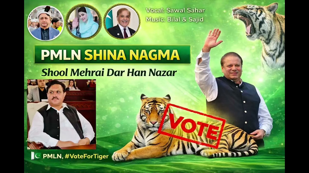 Shool Mehrai Dar Han Nazar ❤️Pmln Shina Nagma 2026 #PMLNGB #hafizhafeezurrehman #gba20 #ghizerhalqa2