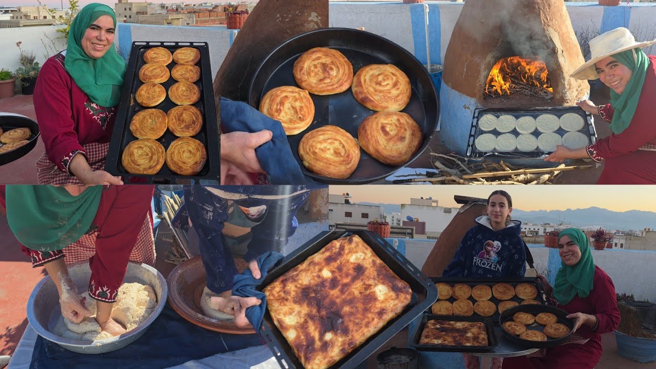الجزائرية تشهات وعائشة لالذ ميني ملوي فالفرنة التقليدية وجدات وعزيزة بهاد اللذة تفاجآت 😍😋