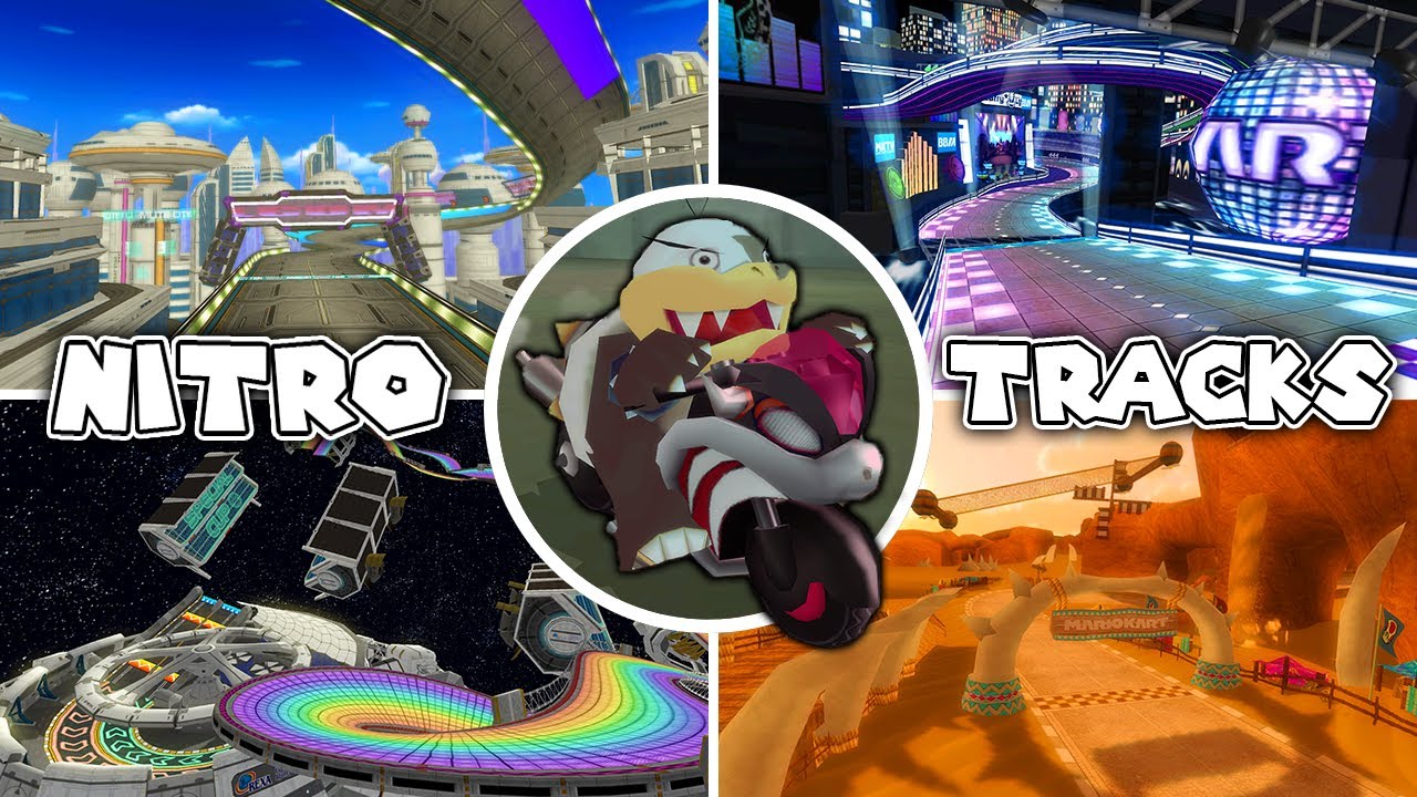 EVERY Mario Kart 8 Deluxe Nitro Track Recreated in Mario Kart Wii!