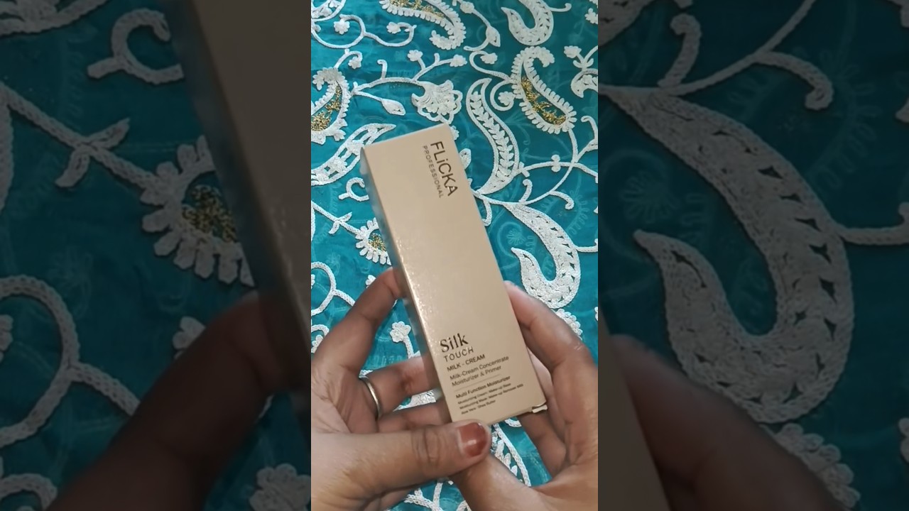 FLICKA SILK TOUCH MILK-CREAM Moisturizer & Primer...🤍