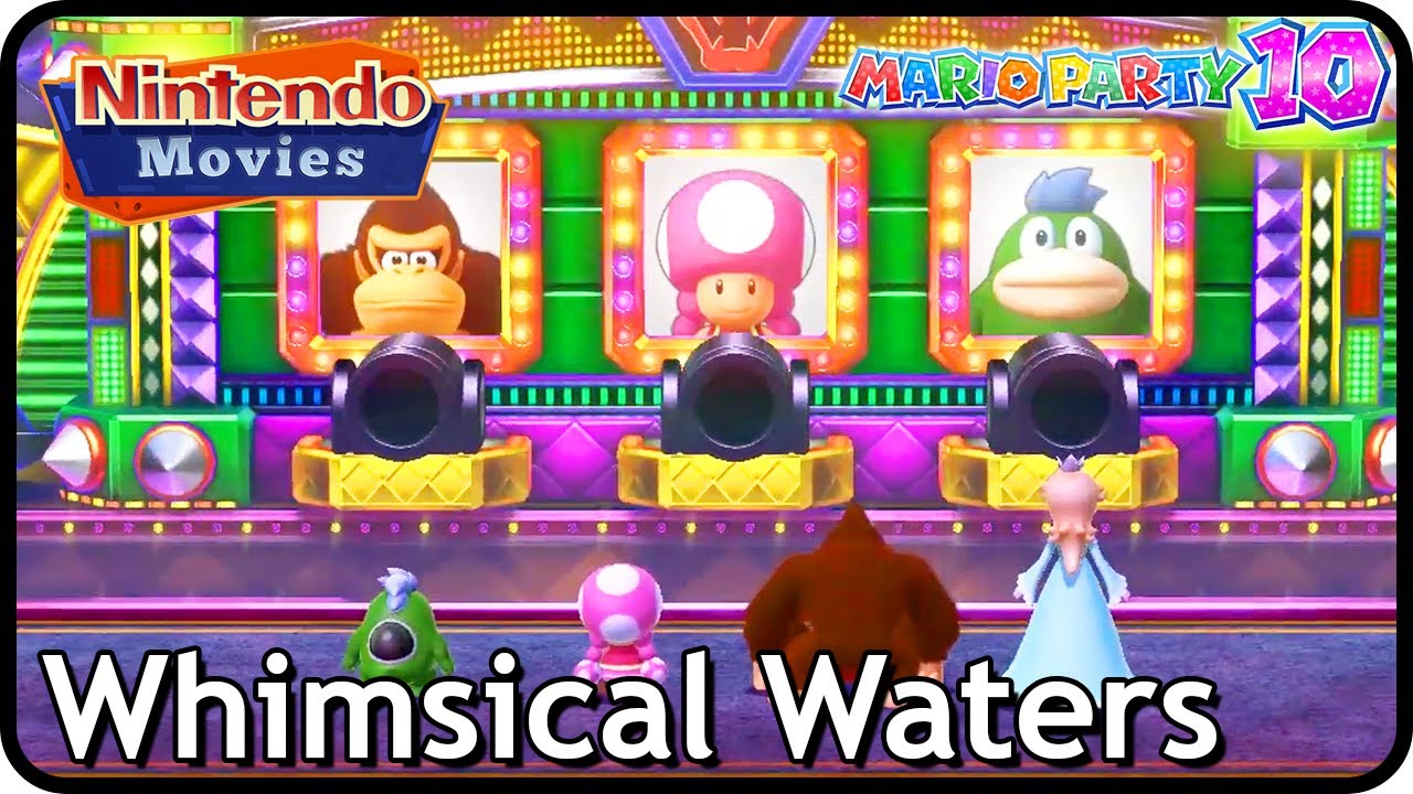 Mario Party 10: Bowser Party - Whimsical Waters (5P: Bryan vs Maurits, Rik, Thessy, Danique)