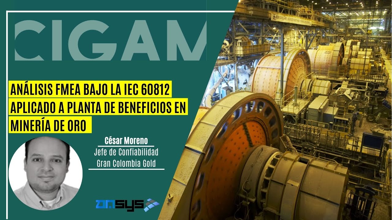 💥💥Análisis FMEA bajo el estándar IEC 60812 aplicado a Planta de beneficios en Minería de Oro💥💥