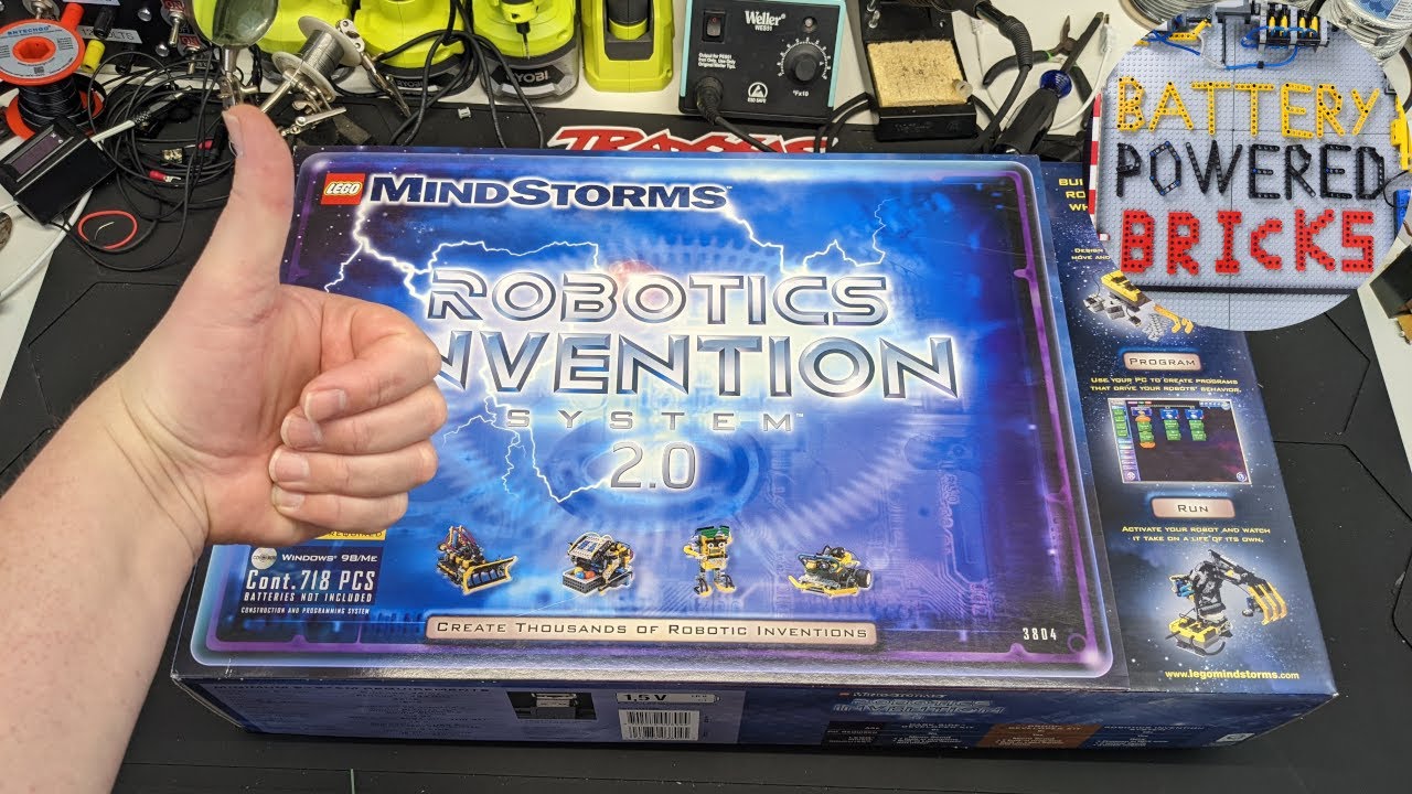 NIB Lego Mindstorms RIS Unboxing 3804 Robotics Invention System