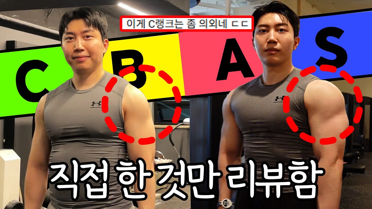 5년간 직접 겪었던 것만 리뷰하는 [어깨운동 티어리스트]