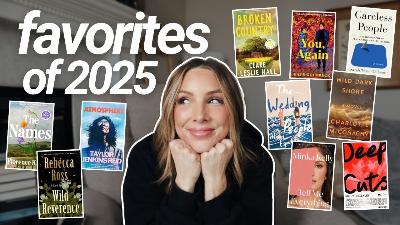 В 2025 году я прочитала 76 книг — вот мои любимые | Лучшие книги 2025 года 📚📖