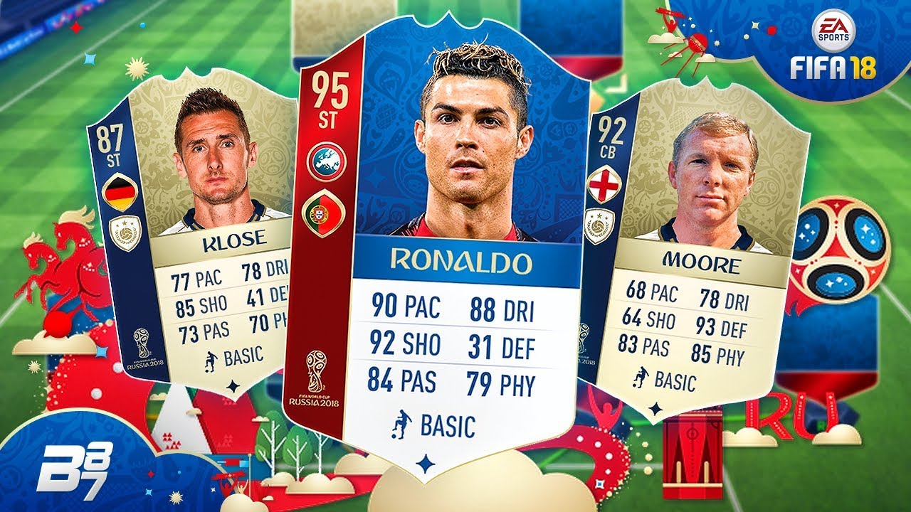 INSANE WORLD CUP SQUAD BUILDER w/ NEW ICONS AND RONALDO! | FIFA 18 WORLD CUP