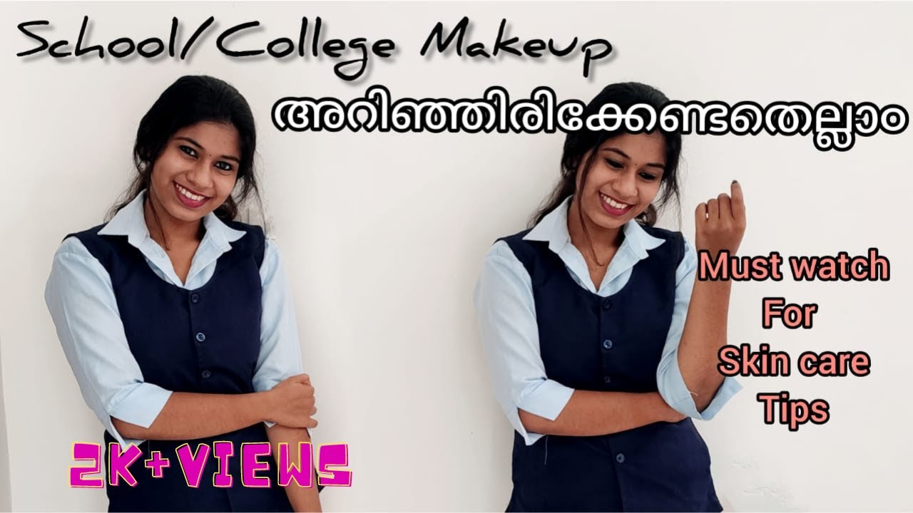 simple school - college makeup