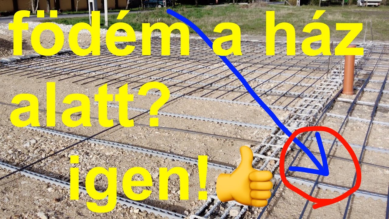 Alapozás lépésről lépésre- Már a vasalt aljzat készül.A padlószerkezetet stabilan, rossz talajon is!