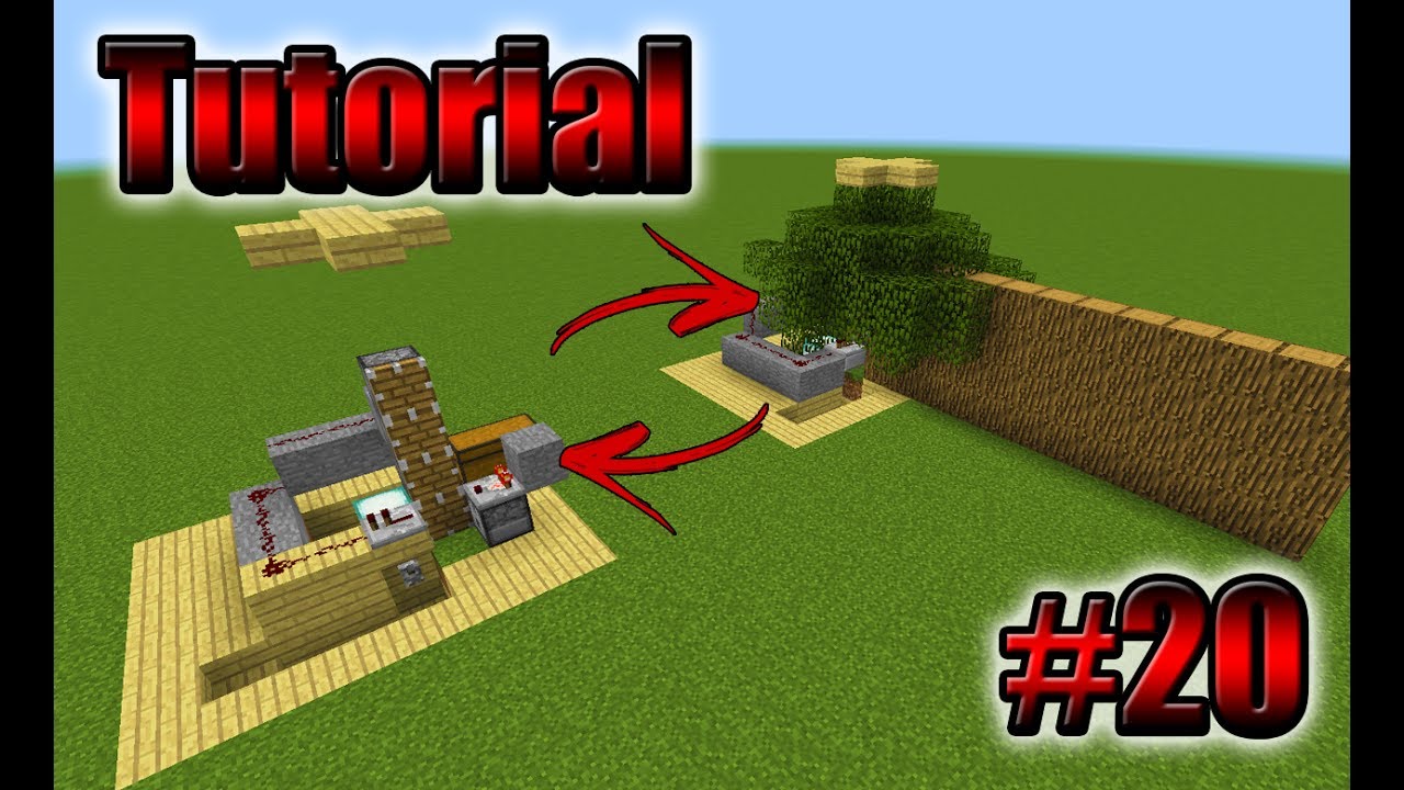 Minecraft Tutorial #20 - Mini Farm de Madeira