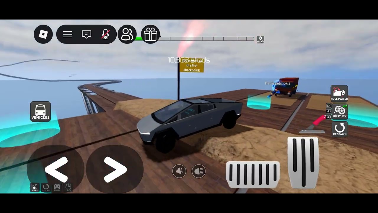 Playing Dangerous truck driving!!!!!