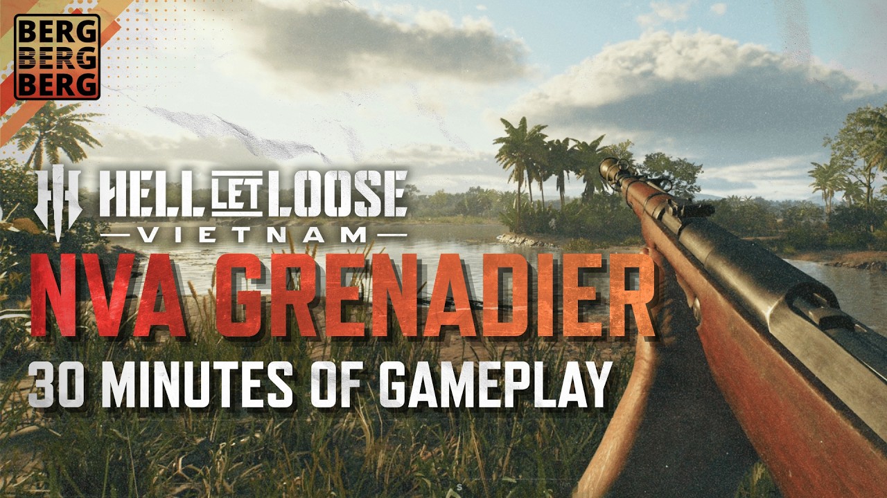 HELL LET LOOSE VIETNAM: NVA INFANTRY | 30 Minutes of Gameplay