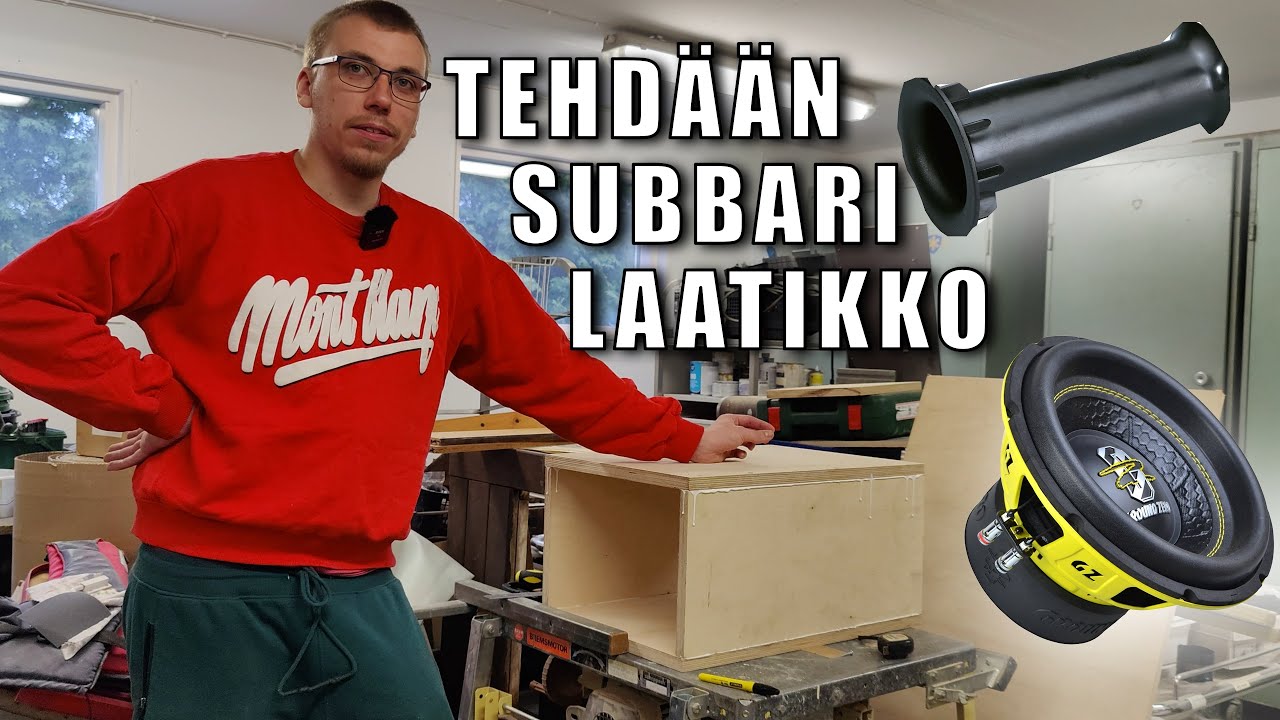 Subwoofer Kotelon Rakentaminen