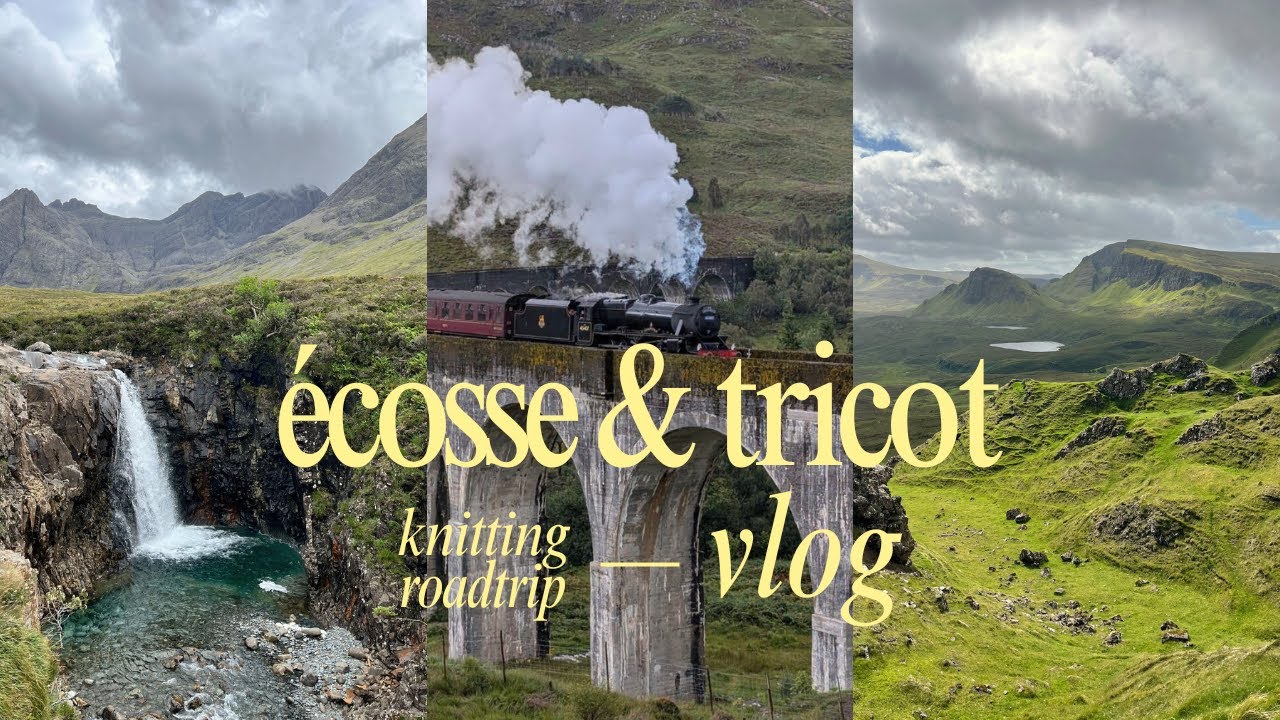 VLOG | roadtrip écossais & tricot du Nia Sweater