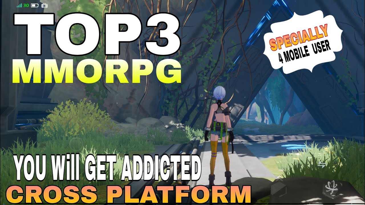 Top 3  MMORPG CROSSPLATFORM  You will Get ADDICTED Specially ( For Mobile user )For Android/ios 2023