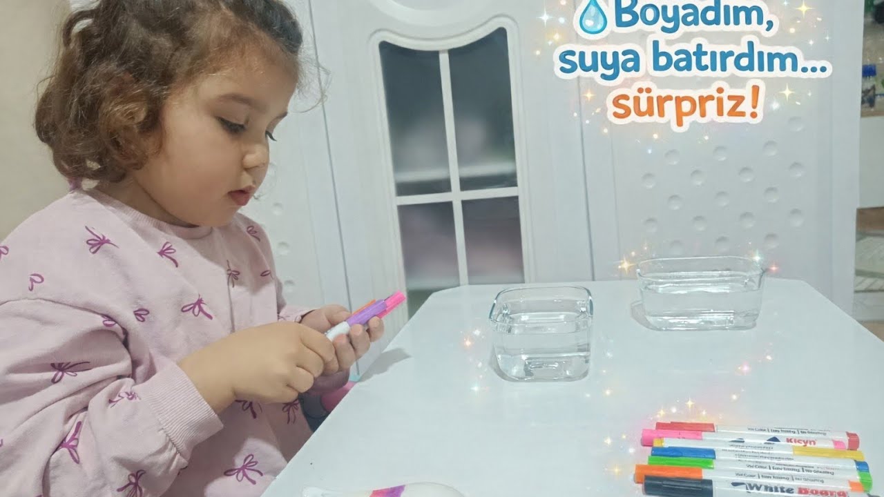 💧 BOYADIM, SUYA BATIRDIM… SÜRPRİZ! @oynayalımhadi @elifsinemtv @trtcocuk 