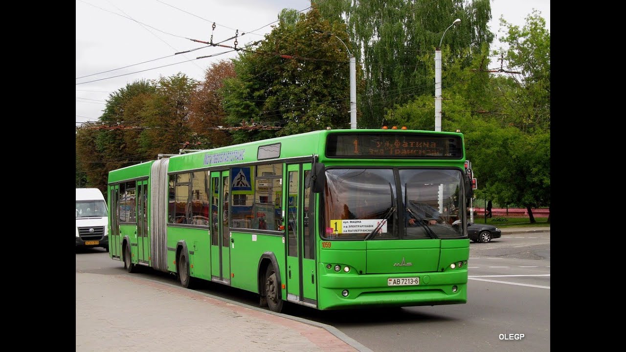 Могилёв, поездка в автобусе МАЗ-105.465, рег.№ АВ 7213-6, марш.30 (05.01.2026)