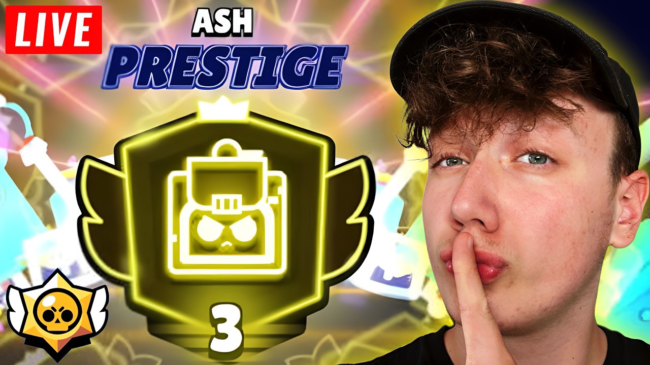 Muszę Wbić PRESTIŻ 3 na ASHU w Brawl Stars!!! *Dzisiaj PRESTIŻ 2??* 🤯🤯🤯