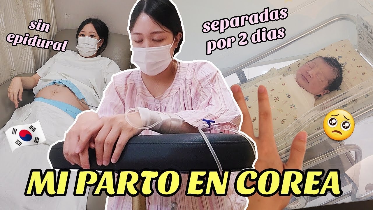 Vlog 🇰🇷 MI PARTO EN COREA DEL SUR  | Inducido, Sin epidural, Separadas por 2 dias...